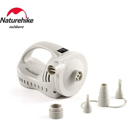 Naturehike Outdoor Inflator 4000mAh Battery Ultralight Multi-interface Camping Inflatable Mat Bed Mini Electric Air Pump 4.1Kpa
