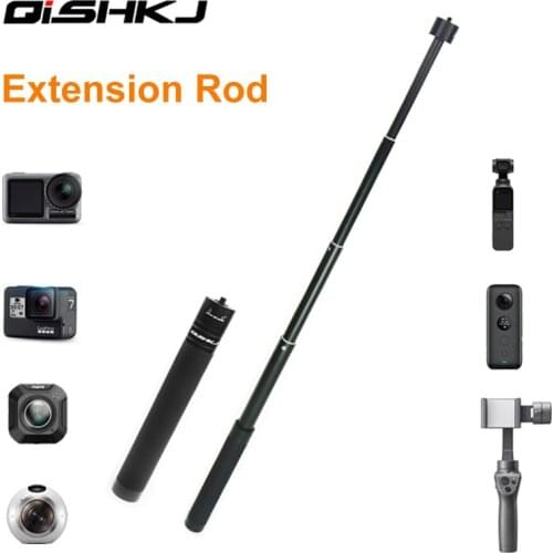 Extension Stick Rod Pole for DJI OM 4 OSMO Mobile 2 Zhiyun Smooth Q 4 OSMO Action GOPRO OSMO Pocket Insta 360 One X Accessories
