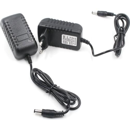 12.6V 2A Intelligence Lithium Li-ion Battery Charger for 3 Series Li-ion Battery Polymer Smart Charger 18650 Battery Pack EU