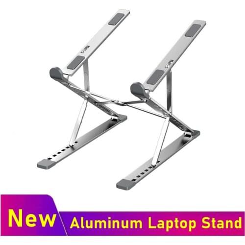 Tongdaytech Vertical Laptop Stand Adjustable Aluminum For Macbook Pro Air Accesories Tablet Notebook Riser Portable Laptop Stand