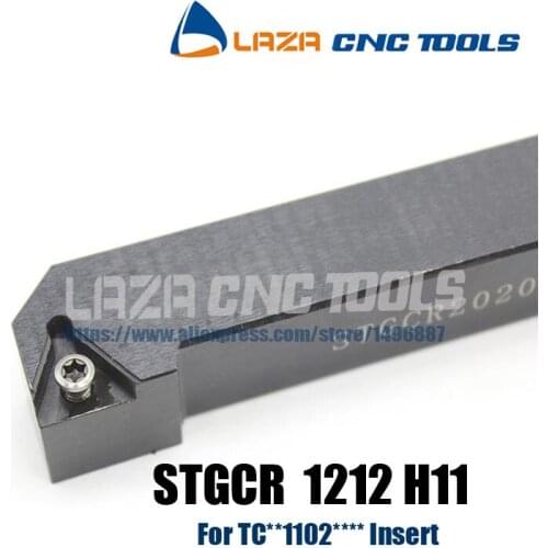 STGCR1212H11 STGCL1212H11 Indexable External turning tool holder,STGCR1212H11 STGCL1212H11 Insert Turning Cutter for TCMT110204