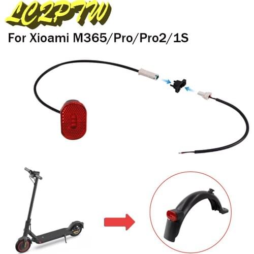 Scooter Rear Tail Light Lamp LED Tail Stoplight Brake Safety Light Waterproof For Xiaomi M365/Pro/1S/Pro2 Electric Scooter