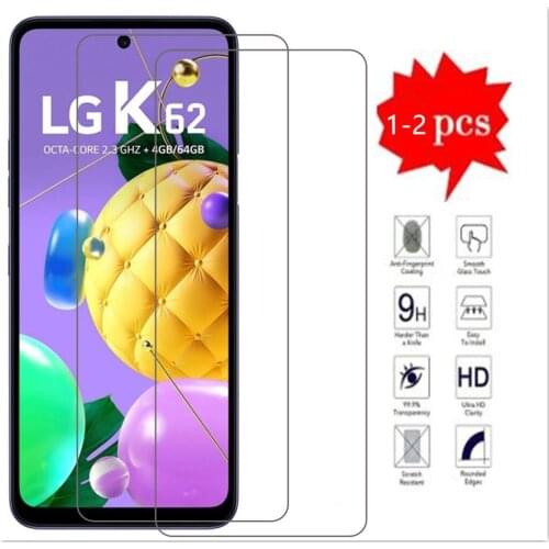 Tempered Glass For LG K62 K 62 Screen Protector Phone Front Film For LG K62 Plus Screen Protective Glass Clear Film