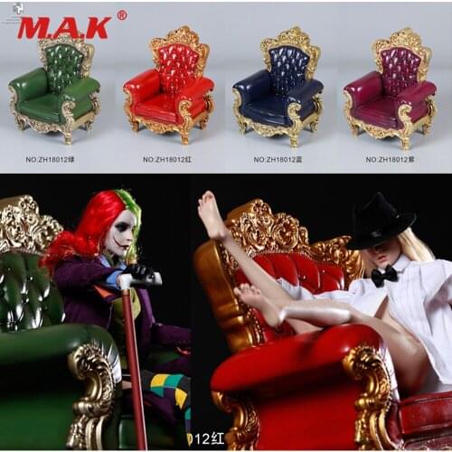 1/6 Scale Action Figure Sence Accessories 4 Colors Single Sofa Figure Model Toys for 12 inches Action Figure Body