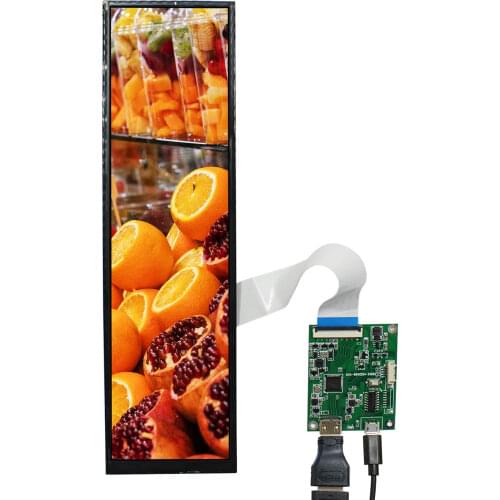 8.8inch HSD088IPW1-A00 LCD Screen Brightness 600nit For Raspberry Pi with HD-MI Controller Board Work for 40Pin Mipi LCD Display