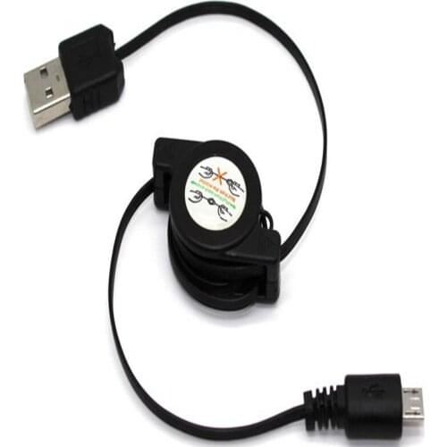 200pcs/lot Retractable Micro USB Data Charger Sync Cable for Sumsang galaxy s7 s4 s3 for Blackberry htc