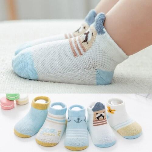 2021 Vessel Mesh Stockings Baby Three-dimensional Lace Thin Cotton Childrens Stockings Baby Young Child Babies Socks