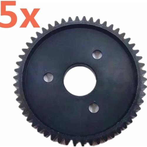 5Pieces RC Cars Heavy Duty Hardened Steel Spur Gear 54T for Traxxas Slash 4x4 Stampede 4x4 Trxxas 1/10 SUMMIT Trxxas 1/10 E-REVO