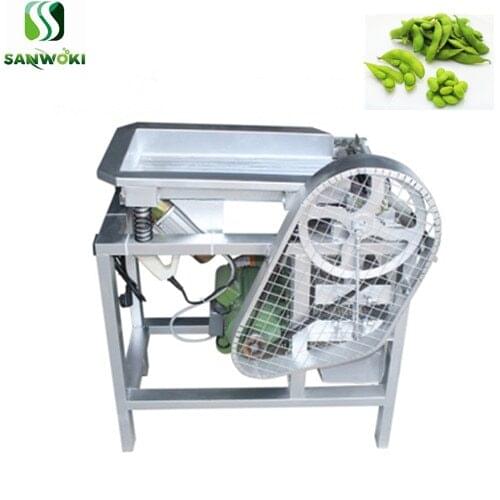 50kg/h Mung Bean shell removing machine soybean peeling machine fresh green bean shelling machine edamame skin peeler machine