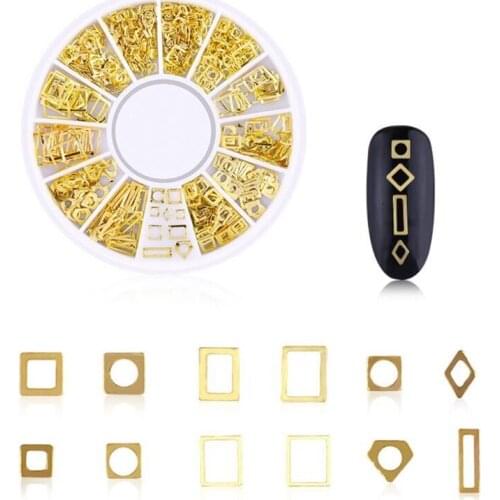 8 Boxes Heart Star Moon Mix Shape Resin Metal Material Epoxy Mold Filling DIY Charm Jewelry Making Filler Nail Art Decor