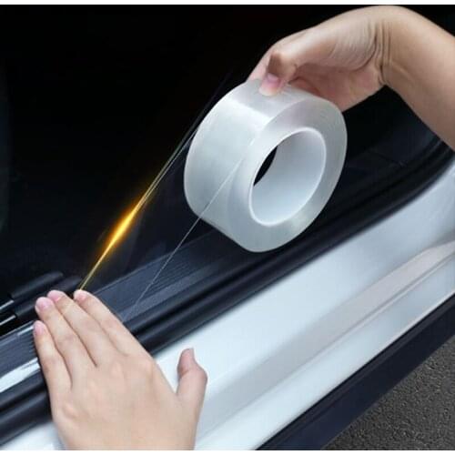 3M Car Stickers Auto Interior Protector Film Door Edge Protective Glue Automobiles Trunk Door Sill Car Body Vinyl Accessories
