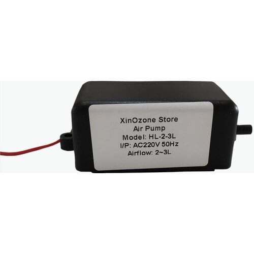 FREE SHIPPING 220V 2-3L Air Pump Souce Plastic Black Aquarium Small