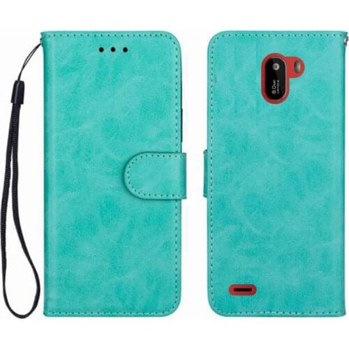 For Haier Alpha A4 Lite 5.5" 2019 A4Lite Wallet Case High Quality Flip Leather Protective Phone Support Cover