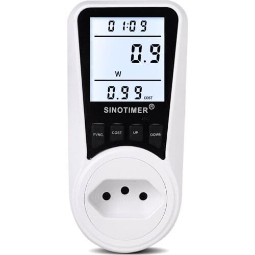 DDS109L Digital Energy Meter Wattmeter Monitoring Device Wattage Electricity Kwh Power Measuring Analyzer