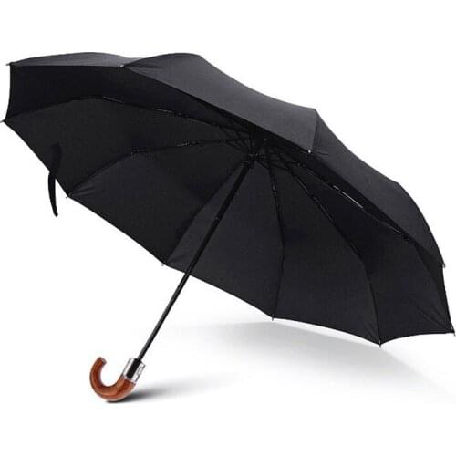 JPZYLFKZL 2018 Ten Bone Anti-UV Automatic Folding Umbrella Rain Women Luxury Large Windproof Umbrella Men Corporation Parasol