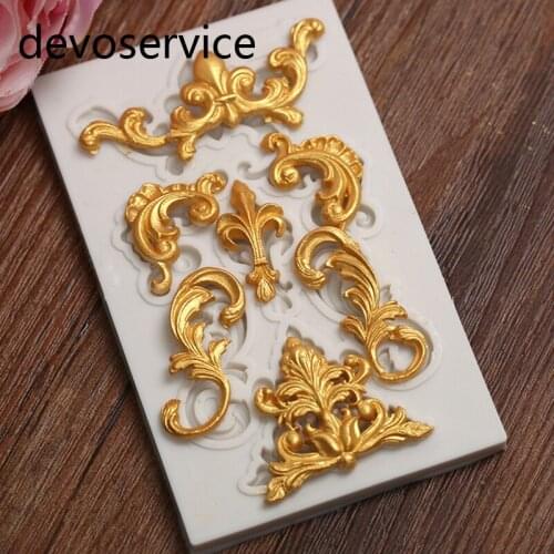 Candy Molds Baking Tools For Cakes Border Decoration Angel Silicone Moulds Fondant Cake Decorating Tools Gumpaste Candy Molds