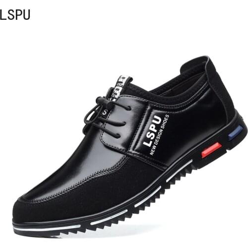 Мужские классические туфли LSPU China At AliExpress