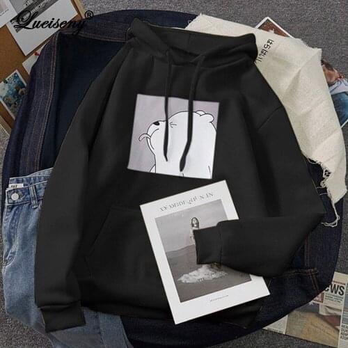 Женские толстовки кенгуру LUEISENY China At AliExpress