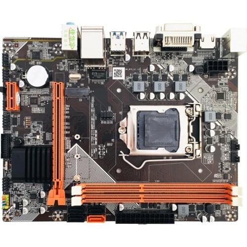 B75-M2 LGA1155 Socket M-ATX Motherboard Support Integrated Graphics Card VGA HDMI-compatible DVI SATA3 HDD M.2 NVME SSD
