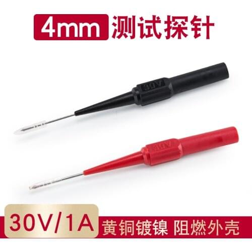 0.7mm 1 Mm Automobile Maintenance Test Puncture Wire Meter Bar Back Needle Multimeter Pen High Temperature Resistant Wire