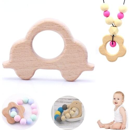 OlingArt 52*73MM 2pcs/lot beech wooden Clouds natural childrens toys DIY Organic Eco-friendly jewelry Making Pendant