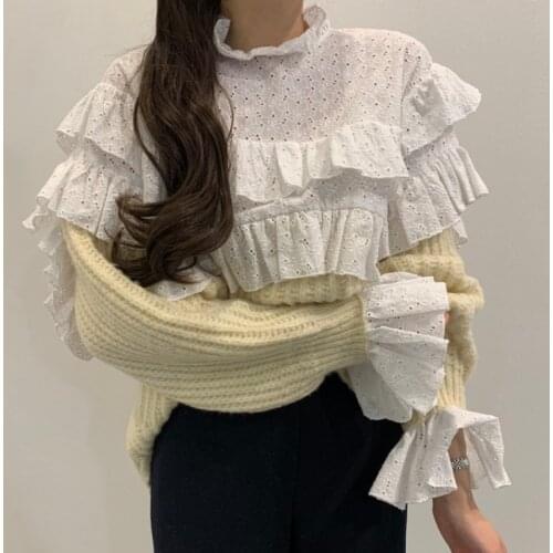 Женские стильные рубашки VOXYMOVOXY China At AliExpress