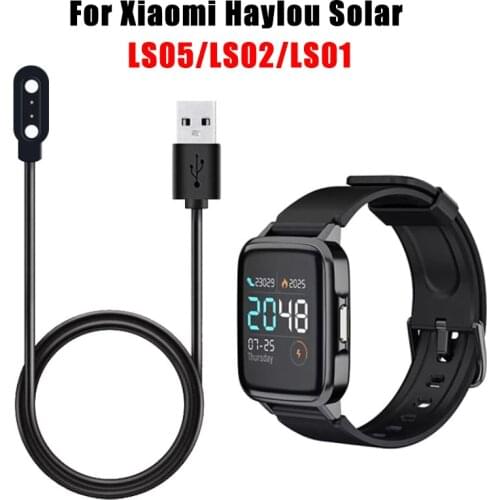 For Xiaomi Haylou Solar LS05/LS02/LS01 Smart Watch Charger USB Charging Cable Cord Smart Watch Charging Accessories Charger