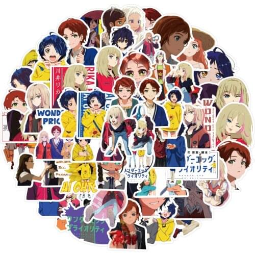 10/30/50PCS Anime WONDER EGG PRIORITY Ohto Ai Cartoon Stickers Aesthetic Decals Toy Laptop Guitar Phone Bike Waterproof Sticker