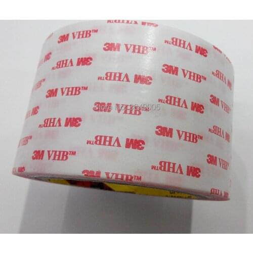 25MM*33M/2Rolls 3M 4905 VHB Tape Double Sided Adhesive Waterproof Acrylic Foam Tape