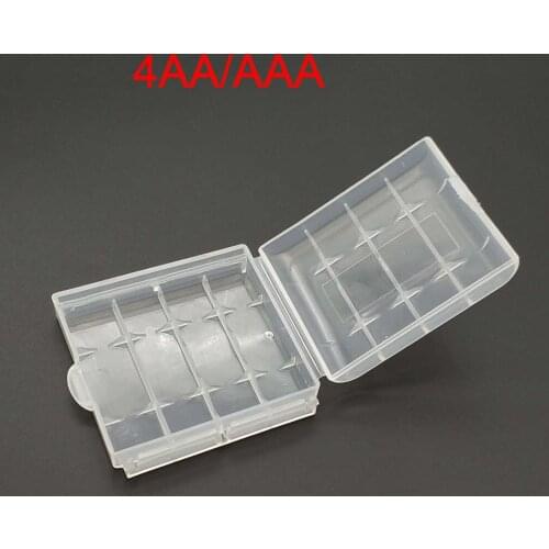 AA/AAA Battery Case Holder Battery Storage Box With Cover for 10440 14500 AA AAA Battery Box Container Bag Case Organizer
