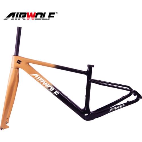 T1000 Full Carbon MTB Bicycle Frameset 29er Mountain Bike Carbon Frame+ Carbon Fork With thru 142*12mm MTB Frame
