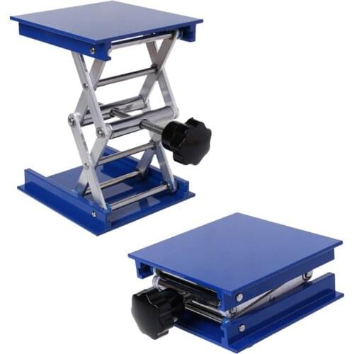 4"x4" Aluminum Router Lift Table Woodworking Engraving Lab Lifting Stand Rack