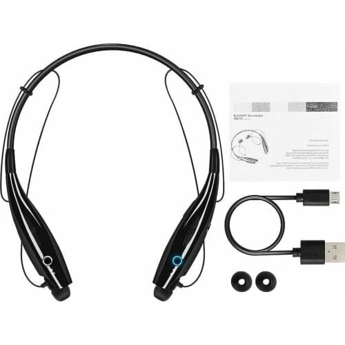 HBS730 Headphones Wireless Bluetooth 4.0 Sports Fitness Neck-mounted Earphone Hands-free Calling Stereo Headset with Microphone