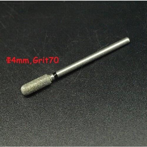 EasyNail~1Pcs Smooth Top Diamond Nail Drill Bit Mill Cutter Nail Files Nail Electric Drill Manicure Device Machine Accessory