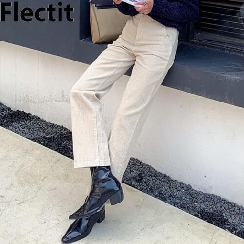 Женские вельветовые брюки Flectit China At AliExpress