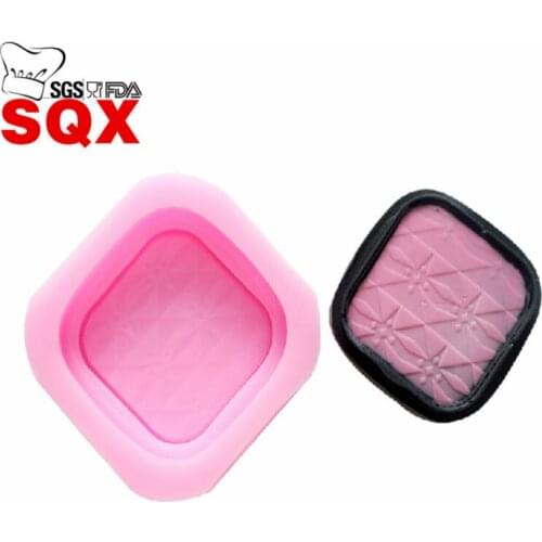 Makeup box shape silicone mold, Fondant Cake Decorating Tools, Silicone Soap Mold, Silicone Cake Mold SQ15324
