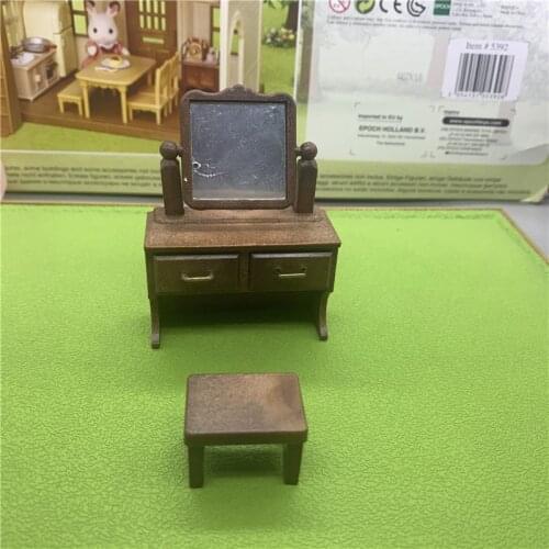 Geniune Sylvanian Doll Families Dollhouse Animal Figures furniture set clothes house food without package