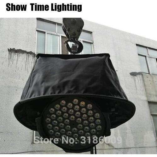 Hot Sale 1pcs/lot Led Par Rain Cover Stage Light Rain Snow Coat Beam Moving Waterproof Covers With Transparent Crystal Plastic
