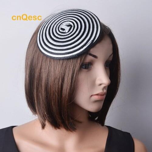 NEW High quality.Round Straw Millinery straw braid Disc Saucer Round Fascinator Base for hair accessory,wedding womens hat