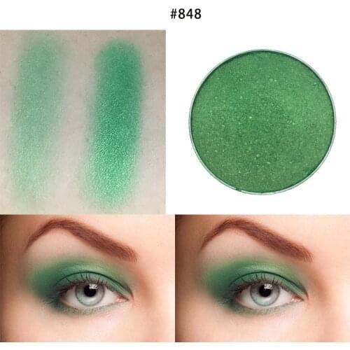 R&B INS Green Color Eyeshadow Pigment Waterproof Eyeshadow Makeup DIY Cosmetic Pallete Eye Makeup Charming