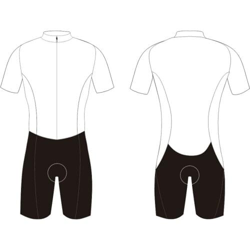 Wulibike Customized Triathlon Sportswear Short Sleeve Mens and Womens Tight Jumpsuit from China Manufacturer