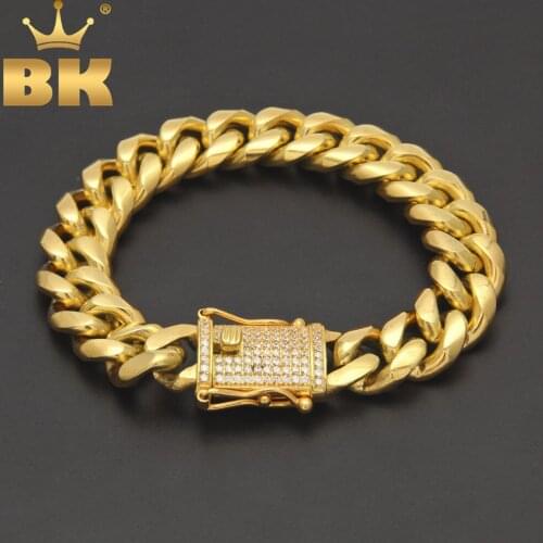 THE BLING KING Wide Bracelets