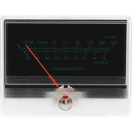 TN-90A-BGB-S0160 VU Meter DB Level Header Audio Preamplifier Power Amplifiers with Backlight power meter
