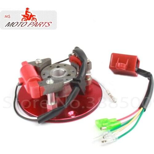 High Performance Racing HP Magneto Coil Stator for 50cc-125cc Dirt Pit Bike ATV Horizontal Engines Thumpstar Parts Free Shpping