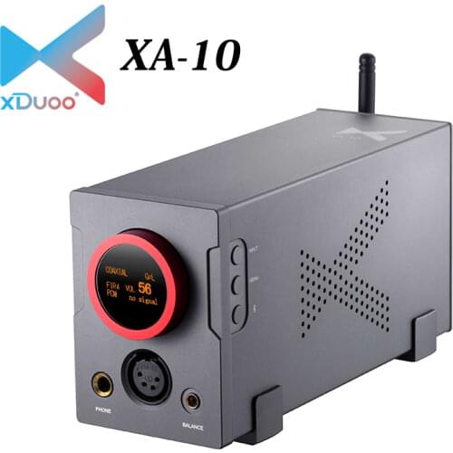 XDUOO XA-10 MQA AK4493*2 DSD512 Class-A Full Balanced DAC Decode &Headphone Amplifier