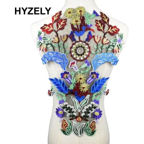 1pc Colorful African Sequins Lace Fabric Neckline Collar Venise Applique Sewing Diy Craft Accessories Patch Scrapbooking NL274