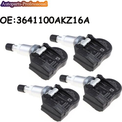 4 pcs/lot 3641100AKZ16A For Great Wall Harvard H5 H6 Wingle5 TPMS Tire Pressure Sensor 433MHZ Car
