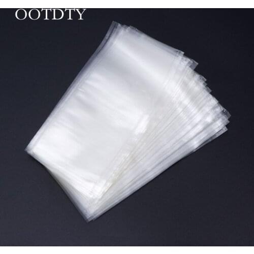 50 Pcs/Set Fishing PVA Bag 5x10cm Water Dissolving Soluble Carp Boilie Bait Tackle Thick Feeder Dissolution