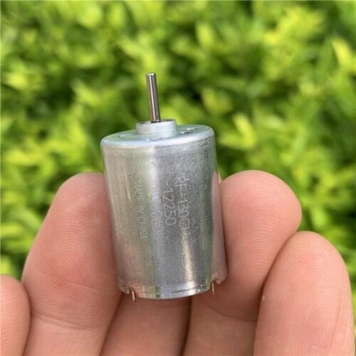 Micro Motor Silent Toy Motor DC 2V-6V 2750 rpm-8600rpm, Precious Metal Brushes, for Audio-visual Equipment Home Appliance