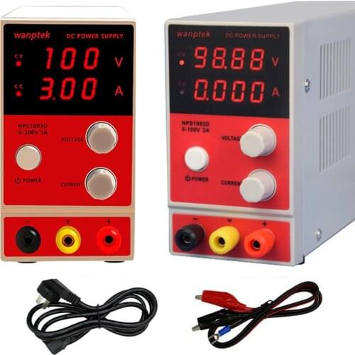100V 3A NPS1003D Digital Display Adjustable DC Power Supply Regulated Switch Power Supply Modul Switching DC Power Supply